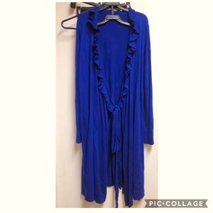 Merona Royal blue long sweater